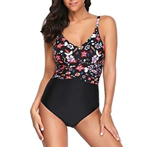 BRAND NEW MODCLOTH  ONE-PIECE TWO TONE WOMEN"S SWIMSUITS - Picture 16 of 16